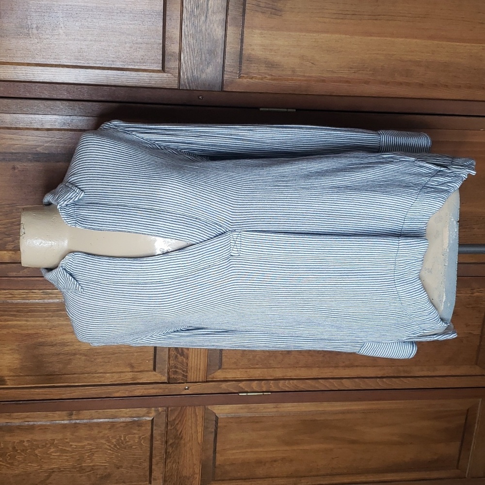 Free People Striped Hi-Low Tunic Top Sz S